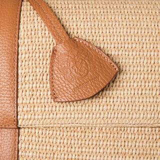 Bruno Magli Lucia Raffia HandBag