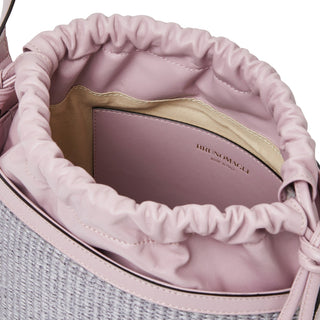 Bruno Magli Martina Raffia Crossbody Bag