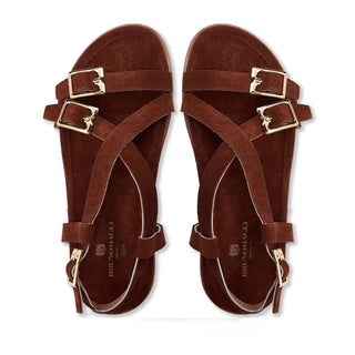 Bruno Magli Gianna Suede Leather Sandal