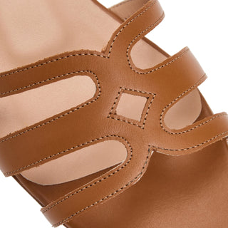 Bruno Magli Flore Nappa Leather Sandal