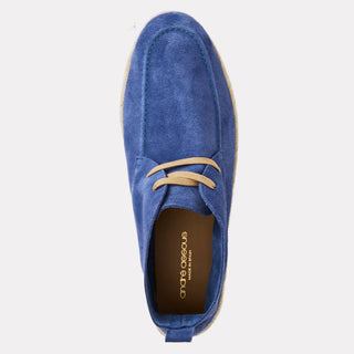 Andre Assous Bosque Suede Chukka Navy Suede view 3