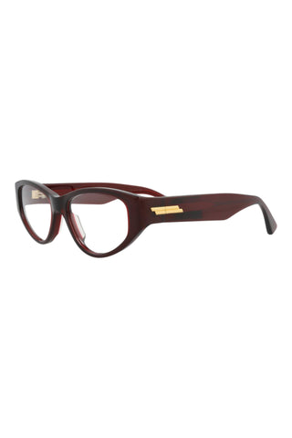 Bottega Veneta  TRANSPARENT BURGUNDY Eyeglasses