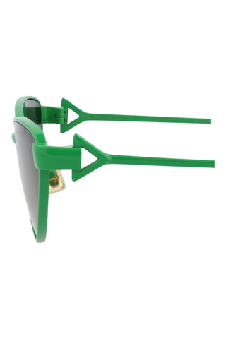 Bottega Veneta   Green Sunglasses