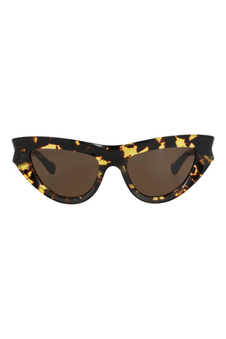 Bottega Veneta  SPOTTED HAVANA Sunglasses