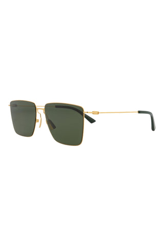 Bottega Veneta  Gold Sunglasses