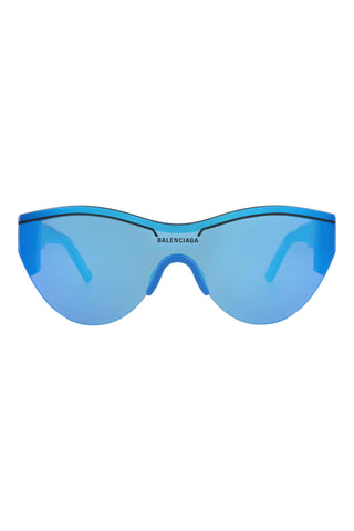 Balenciaga BB0004S Light Blue Sunglasses