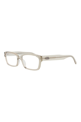 Balenciaga BB0065O Transparent Sand Eyeglasses