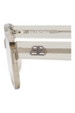 Balenciaga BB0065O Transparent Sand Eyeglasses