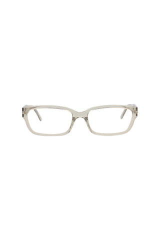 Balenciaga BB0065O Transparent Sand Eyeglasses