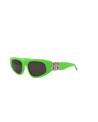 Balenciaga BB0095S Fluo Green Sunglasses