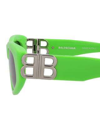 Balenciaga BB0095S Fluo Green Sunglasses