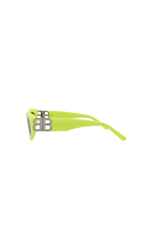 Balenciaga BB0095S Fluo Yellow Sunglasses