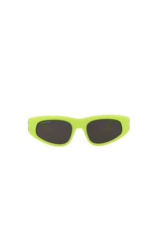 Balenciaga BB0095S Fluo Yellow Sunglasses