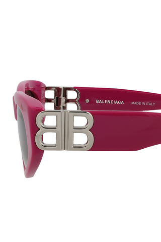 Balenciaga BB0095S Fuchsia Sunglasses