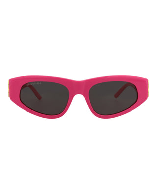 Balenciaga BB0095S Lipstick Pink Sunglasses