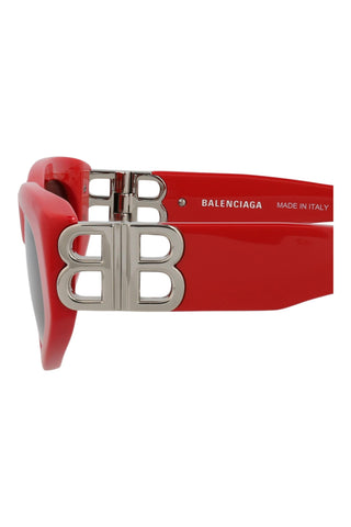 Balenciaga BB0095S Red Sunglasses