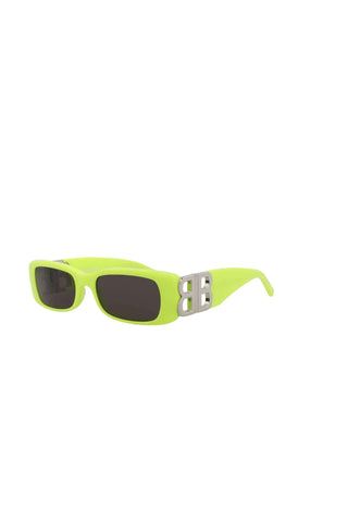 Balenciaga BB0096S Fluo Yellow Sunglasses
