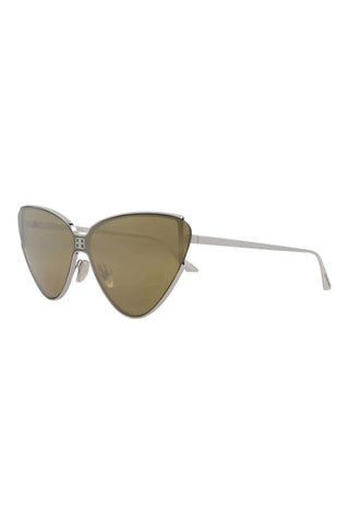 Balenciaga BB0191S Light Ruthenium Sunglasses