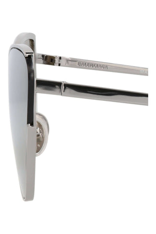 Balenciaga BB0191S Light Ruthenium Sunglasses