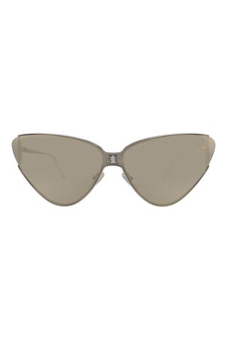 Balenciaga BB0191S Silver Sunglasses