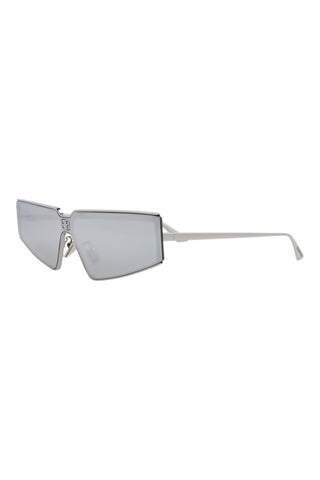 Balenciaga BB0192S Light Ruthenium Sunglasses