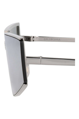 Balenciaga BB0192S Light Ruthenium Sunglasses