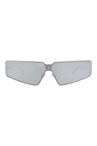 Balenciaga BB0192S Light Ruthenium Sunglasses