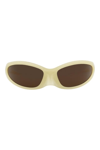 Balenciaga BB0251S Opal Yellow Sunglasses