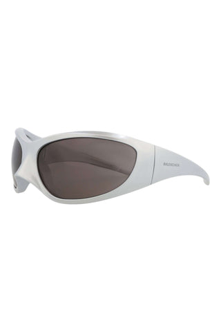 Balenciaga BB0252S METALLIC SILVER Sunglasses