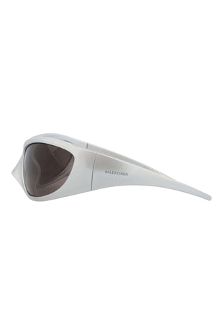 Balenciaga BB0252S METALLIC SILVER Sunglasses