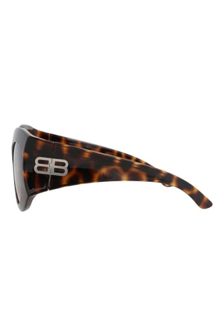 Balenciaga BB0256S Classic Havana Sunglasses