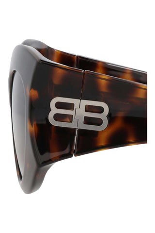 Balenciaga BB0256S Classic Havana Sunglasses