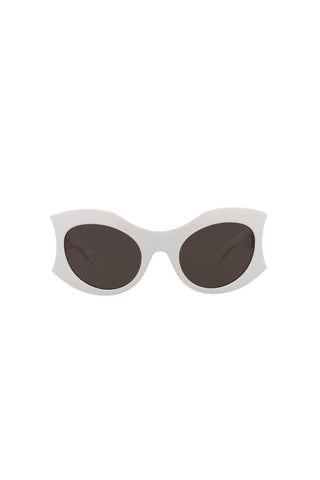 Balenciaga BB0256S White Sunglasses