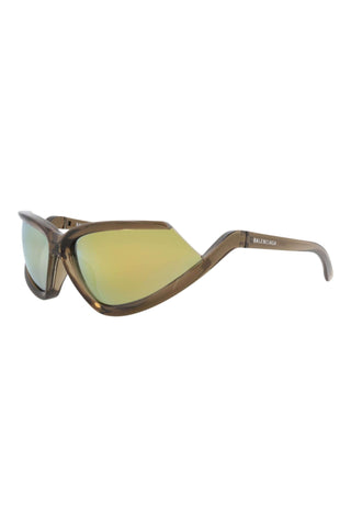 Balenciaga BB0289S TRANSPARENT BROWN Sunglasses