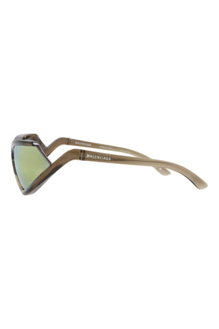 Balenciaga BB0289S TRANSPARENT BROWN Sunglasses
