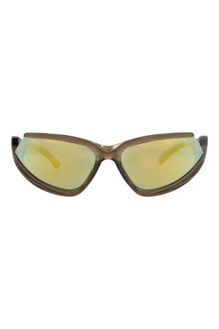 Balenciaga BB0289S TRANSPARENT BROWN Sunglasses