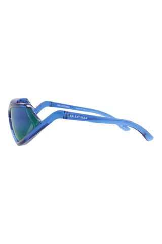 Balenciaga BB0289S Transparent Blue Sunglasses