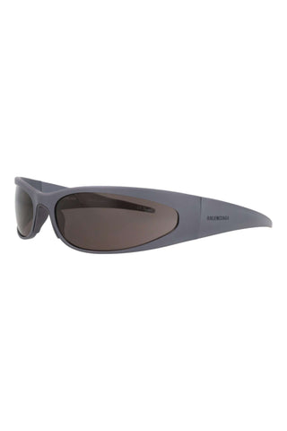 Balenciaga BB0290S Satin Dark Grey Sunglasses