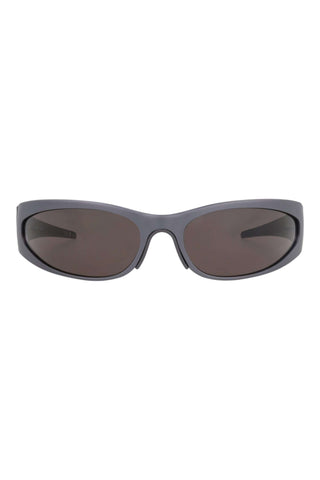 Balenciaga BB0290S Satin Dark Grey Sunglasses