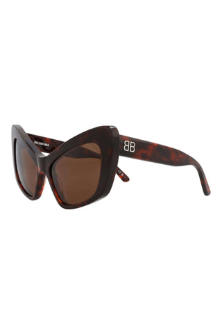 Balenciaga BB0293S Dark Havana Sunglasses