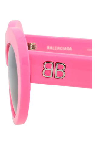 Balenciaga BB0294SK Fluo Pink Sunglasses