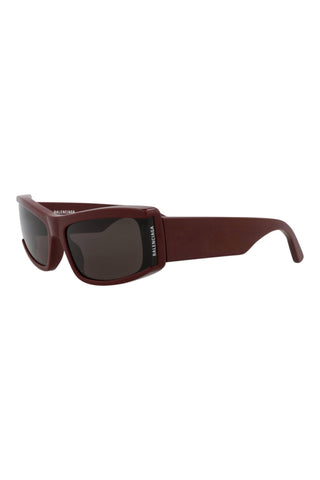 Balenciaga BB0301S Burgundy Sunglasses