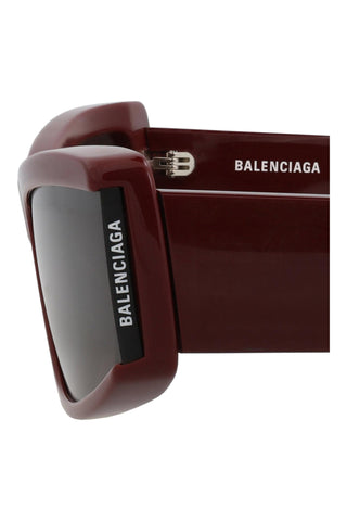 Balenciaga BB0301S Burgundy Sunglasses