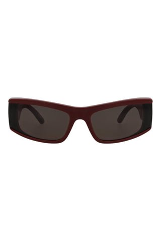 Balenciaga BB0301S Burgundy Sunglasses