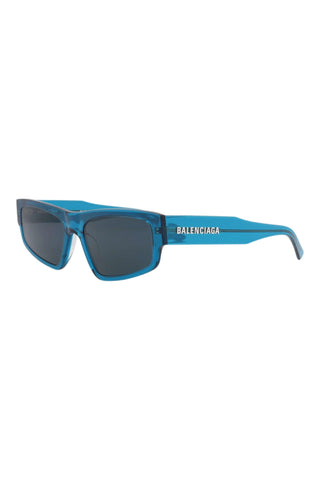Balenciaga BB0305S Transparent Blue Sunglasses