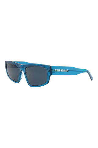 Balenciaga BB0305S Transparent Blue Sunglasses