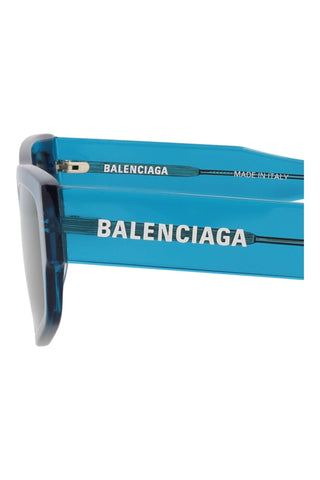 Balenciaga BB0305S Transparent Blue Sunglasses