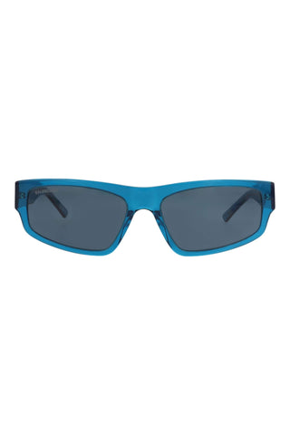 Balenciaga BB0305S Transparent Blue Sunglasses