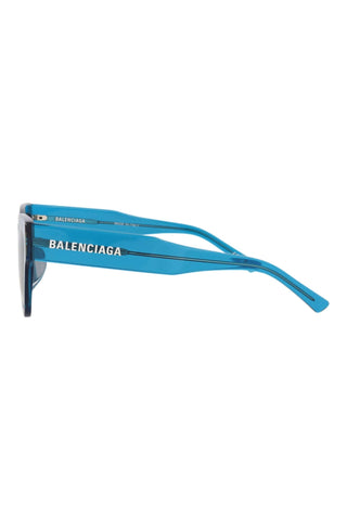 Balenciaga BB0307SA TRANSPARENT BLUE Sunglasses