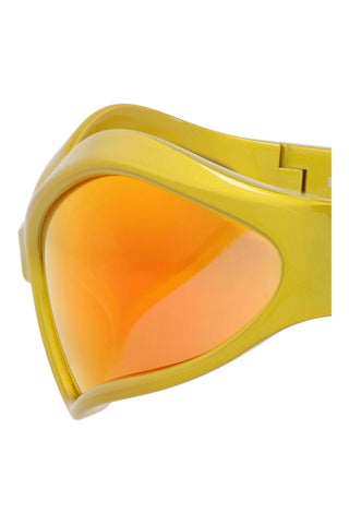 Balenciaga BB0314S METALLIC YELLOW Sunglasses